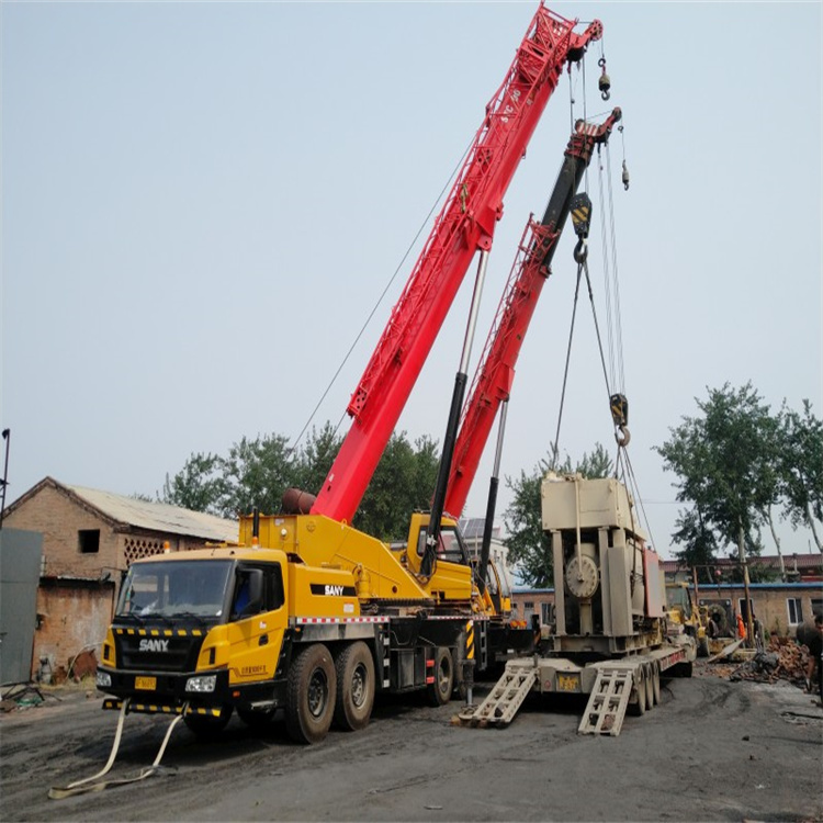 肥城附近大吊车出租|工地吊装设备租赁